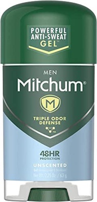 ▶$1 Shop Coupon◀  Mitchum Deodorant Mens Gel Unscented 2.25oz (2 Pack)