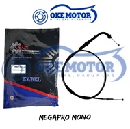 Kabel Gas Motor MEGA PRO MONO Merek CRUN