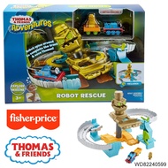 ชุดราง THOMAS & FRIENDS ADVENTURES ROBOT RESCUE ชุดรางรถไฟ โทมัส ลิขสิทธิ์แท้ แถมฟรีรถไฟโทมัส + รถลา