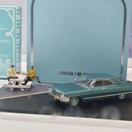 North Exhibition Limited Green Book Model MK Cadillac 64 Alloy Car Model