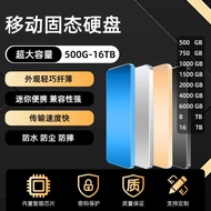 Type-c2T High-Speed Mobile Hard Disk 8TB16TB Computer Large Capacity Game Disk Portable SSD Mobile H