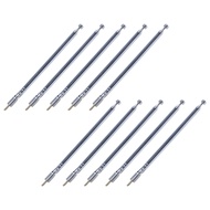 10X Replacement 49cm 19.3Inch 6 Sections Telescopic Antenna Aerial for Radio TV