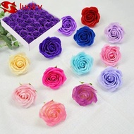 LUOLRV 25Pcs Soap Rose Flower, Realistic Floral Five Layer Rose Foam Rose, Creative Handmade Gift Wr