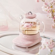 養生壺 多功能家用小型養生壺 辦公室全玻璃煮茶器 可愛煲茶燒水壺