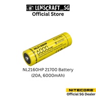 Nitecore NL2160HP 21700 Rechargeable Battery (20A, 6000mAh)