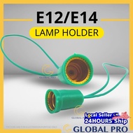 E12 / E14 Light Bulb Holder PVC Lamp Holder For LED or Normal Light Bulb For Home Electrical Accesso