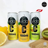 VIDA C 1000MG VITAMIN C SPARKLING DRINK 325ML (ORANGE/LEMON/KIWI)