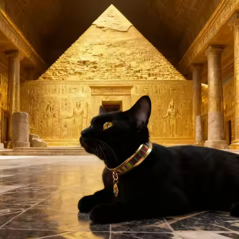 Looook Store Egyptian Cat Collar Abyssinian Devon Cat Accessories Dog Scarf