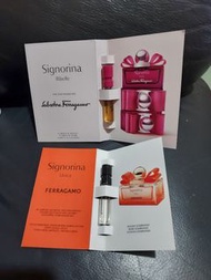 salvatore Ferragamo Signorina Ribelle 反叛芭蕾女伶女士濃香水1.5ml 9元
Salvatore Ferragamo Signorina Unica淡香精每支1.