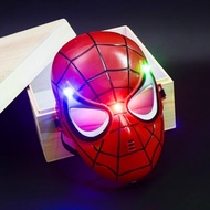 Children Cartoon Mask Kindergarten Performance Dress Up Props Spider-Man Glowing Night Market Stall 