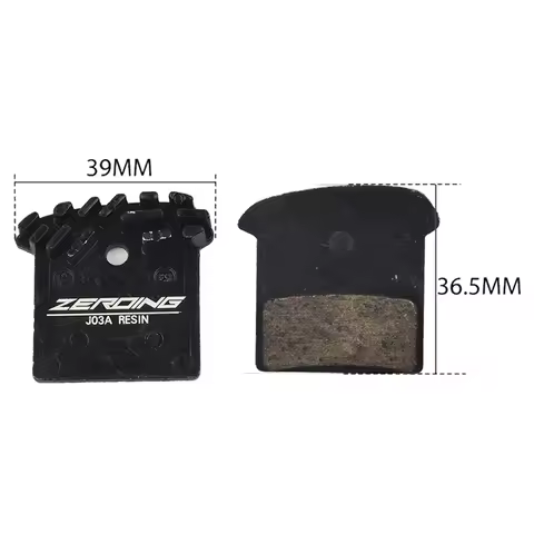 1pair Bicycle Disc Brake Pads J02A J03A 39x36.5mm Hot Sale For-Shimano M9000 M9020 M987 M985 Cycling