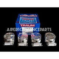 HONDA H22A TURBO CR9 88MM TRAUM PERFORMANCE FORGED PISTON KIT SET