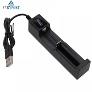 Slot USB Intelligent Charger Compatible with For 14500 18500 10400 18350 Battery