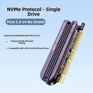 JEYI | PCI-E 5.0/4.0 Support X1 to M.2 NVMe Adapter