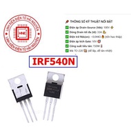 MOSFET IRF540 IRF540N N channel TO-220 33A 100V