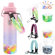 Ins Portable Rope Set for Hydro Flask Silicone Boot 40oz Aquaflask Rubber Jacket 22oz 32oz Accessories Handle Strap