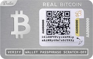 Ballet Real Bitcoin - Card Tool Physical Cryptocurrency Wallet with Multicurrency Support The Easies