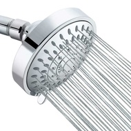 Multifunctional Concealed Shower Head Electroplating Top Spray American 5-Function Pressurized Showe