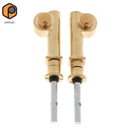 [prettyia] Pack of 2  Erhu Axis Shaft Mechanical Axis Finest String Instrument DIY Parts 9cm