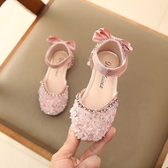 New fashion Sandal for kids Girls' buling princess shoes leather shoes for kids doll shoes for girl