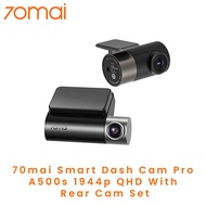 70mai Dash Cam Pro+ A500s-1 With Rear Camera Set 1944p QHD d@nn