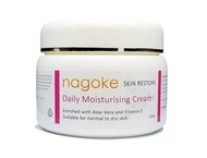 NAGOKE SKIN RESTORE DAILY MOISTURISING CREAM 300G [EXP:10/28] with ALOE VERA & VITAMIN E for NORMAL 