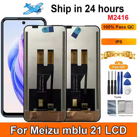 6.79”Screen For Meizu mblu 21 LCD Display Touch Panel Digitizer Assembly Replacement For Meizu mblu