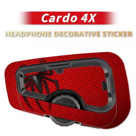 Stickers for Cardo Freecom 2X 4X Color Changing Aesthetic Waterproof Anti-Scratch Motorcycle Accesso