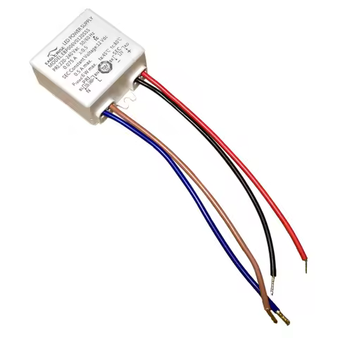 Eaglerise Constant Voltage Driver EBP006V0120SSS (12V - 6W) LED Power Supply 220Vac to 12Vdc with 13