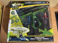 BANDAI 外星英雄 BEN 10 ULTIMATE ALIEN 少年駭客 4吋 合體太空船 GWEN 小玟 終極英雄