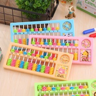 NOVELTY Colorful Kids Learning Abacus Calculation 算盘 Kanak Belajar Abakus Matematik School Stationer