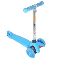 3-wheel scooter with glowing wheels for your baby (plastic frame)