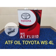 Toyota Original WS Automatic Transmission Fluid (ATF) 4L