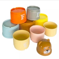 STACK CUP TOWER STACKING STACK LEVEL CHILDREN'S TOY