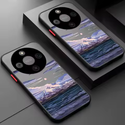 Scenery Painting Phone Case For Honor Magic8 Lite Magic7 Pro X9d X9c X7d X7B Magic 8 7 Soft TPU Fram
