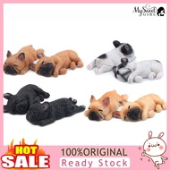 [MIYI]  Cute Sleeping Dog Fridge ic Sticker French Bulldog Mini Toy  Decor