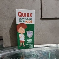 Quixx sore throat spray kids