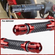 For Honda ADV160 ADV 160 Handle Bar End Weights Balancer with Hand Grips Sliders Plugs Accessories
