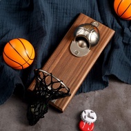 Basketball Court Bottle Opener Basketball Hoop Wall Mount