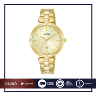 ALBA นาฬิกาข้อมือผู้หญิง Ikebana Quartz รุ่น AH7DD4X ขนาด 32 mm.