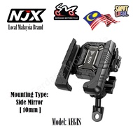 NJX Aegis NPH02 Pemegang Telefon Anti Gegar Phone Holder Motorcycle Bike Shock Absorb Sunshade