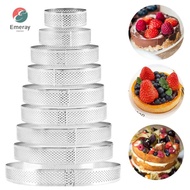 EMERAY Cake Mold Decorating Tool French Dessert Mousse Stainless Steel Circle Mould
