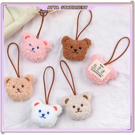 1PCS Cartoon DIY Bear Name Pendant Cute Bear Plush Doll Bag Name Charm Decoration