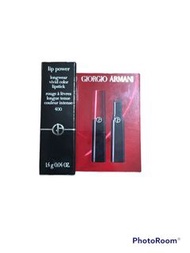 全新Giorgio Armani lip power 奢華絲緞訂製唇膏 400 精巧版