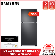 [DELIVERED BY SELLER] Samsung 580L Digital Inverter Twin Door Fridge RT18M6211SG/ME (Refrigerator,Peti Ais,Peti Sejuk)