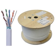 Combo F/UTP anti-interference CAT6A network cable 4 pairs LSZH 23 AWG Solid white (P/N: 884024508/10