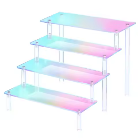 Colorful Acrylic Display Stand Bathroom Cosmetic, Jewellery, Car Model Display Stand Multi-Functiona