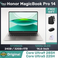 Honor MagicBook Pro 14 2025 Ultra9 285H / Ultra5 225H 14.6-inch 3.1K OLED 92Wh Large Battery Honor M
