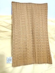 （清櫃）Muji 無印草編枕頭/墊