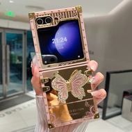 Luxury Phone Case For Samsung Galaxy Z Flip7 / Flip6 / Flip5 / Flip7 FE / Flip4 / Flip3